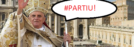 Banner Papa Bento XVI